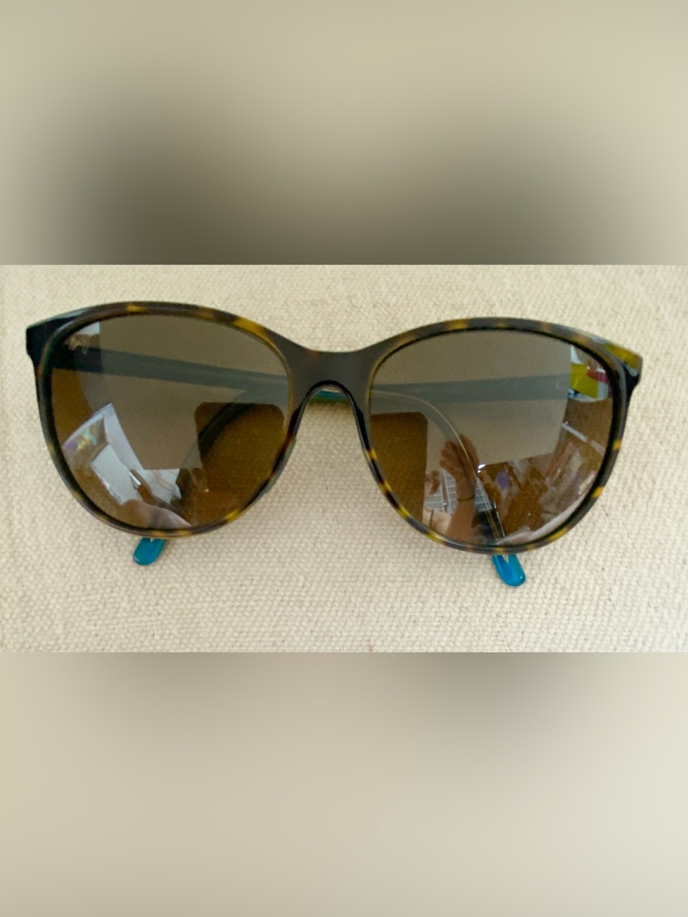 Maui Jim Ocean MJ 723-10P Women's Tortoise Sunglasses Brown Polarized Lenses - Picture 3 of 14